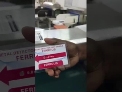 SA-990ডিজিটাল সিগন্যাল ফুড মেটাল ডিটেক্টর 50-60Hz স্বয়ংক্রিয় স্টপ বেল্ট ফুড মেটাল পরিদর্শন