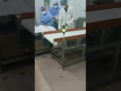 উচ্চ সংবেদনশীলতা সম্পন্ন কনভেয়ার বেল্ট টানেল ফুড মেটাল ডিটেক্টর নেটওয়ার্ক প্রত্যাখ্যান সহ