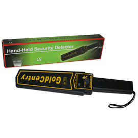 Economical Hand Held Metal Detector Portable , Security Scanner Wand Adjustable Sensitivity