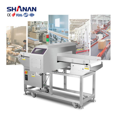 পেশাদার অটো কনভেয়র স্টেইনলেস স্টিল চিজ ক্র্যাকার সিফুড গ্রেড মিল্ক বিস্কুট মাংস খাদ্য মেটাল ডিটেক্টর সিই সার্টিফাইড