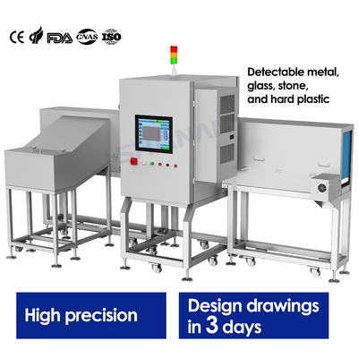শিল্প খাদ্য এক্স রে পরিদর্শন ডিটেক্টর মেশিন সিস্টেম কনভেয়র আয়না SUS304