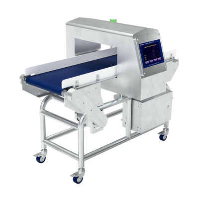 খাদ্য ধাতু ডিটেক্টর পরিবাহক বেল্ট এলার্ম বন্ধ খাদ্য উৎপাদন নিরাপত্তা উচ্চ সংবেদনশীলতা মূল প্রস্তুতকারক