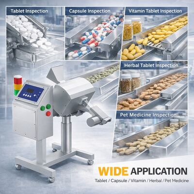 ট্যাবলেট ক্যাপসুল মেটাল ডিটেক্টর ফার্মাসিউটিক্যাল ট্যাবলেট ম্যানুফ্যাকচারিং কাস্টমাইজযোগ্য ফ্যাক্টরি